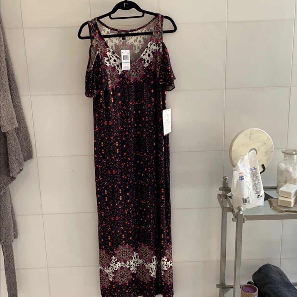 Multi colored maxi